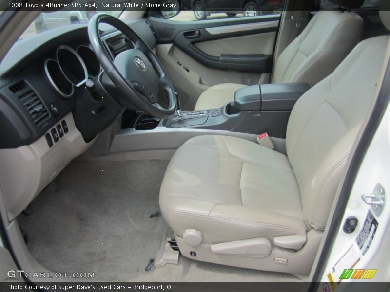 Natural White / Stone Gray 2008 Toyota 4Runner SR5 4x4