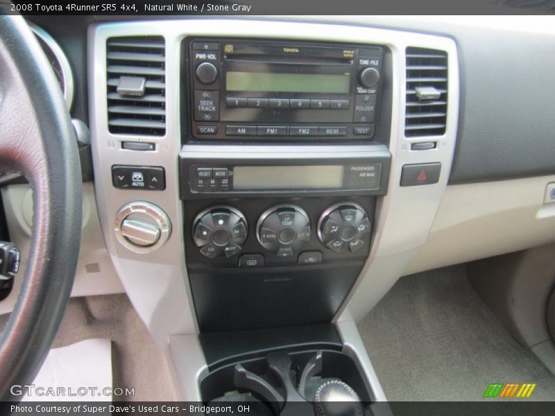 Natural White / Stone Gray 2008 Toyota 4Runner SR5 4x4