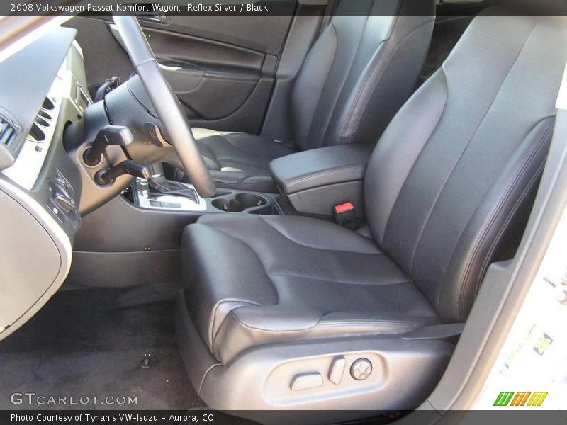 Reflex Silver / Black 2008 Volkswagen Passat Komfort Wagon