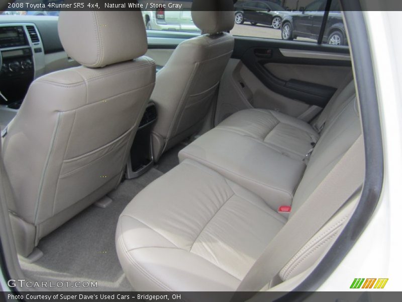 Natural White / Stone Gray 2008 Toyota 4Runner SR5 4x4