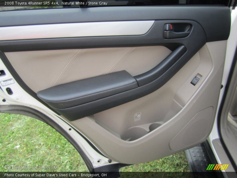 Natural White / Stone Gray 2008 Toyota 4Runner SR5 4x4