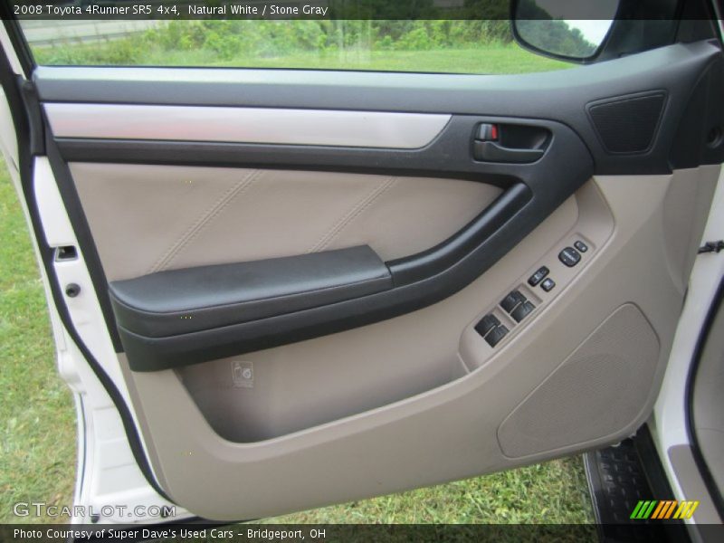 Natural White / Stone Gray 2008 Toyota 4Runner SR5 4x4