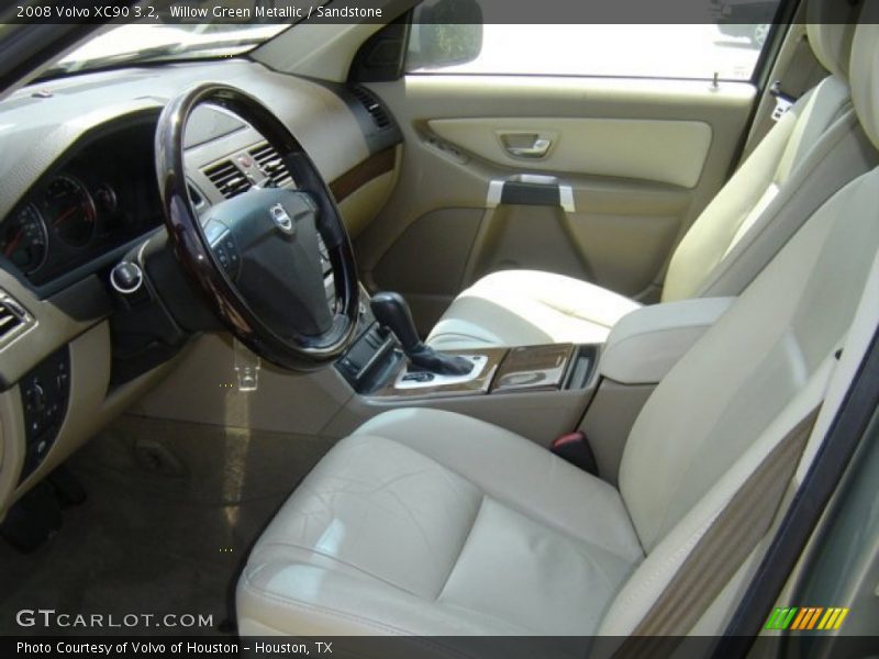 Willow Green Metallic / Sandstone 2008 Volvo XC90 3.2
