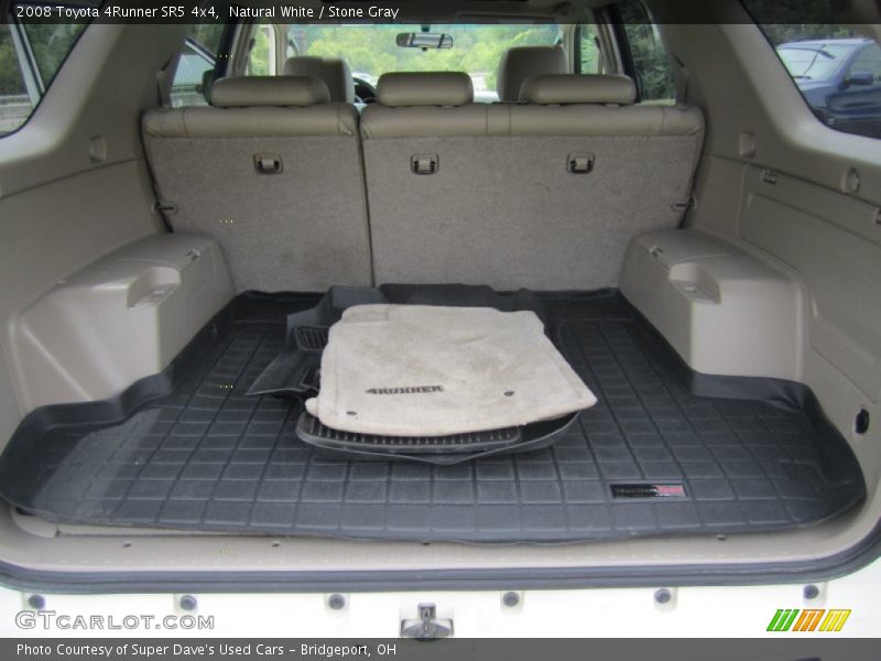 Natural White / Stone Gray 2008 Toyota 4Runner SR5 4x4