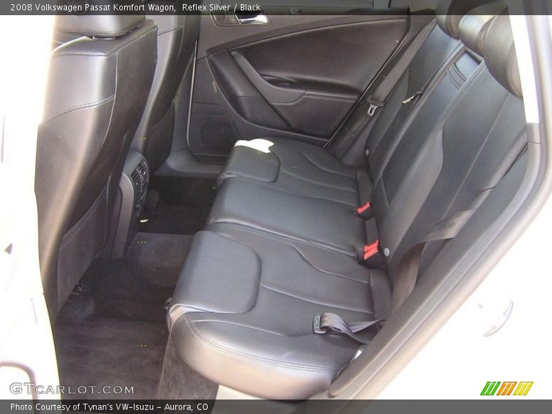 Reflex Silver / Black 2008 Volkswagen Passat Komfort Wagon