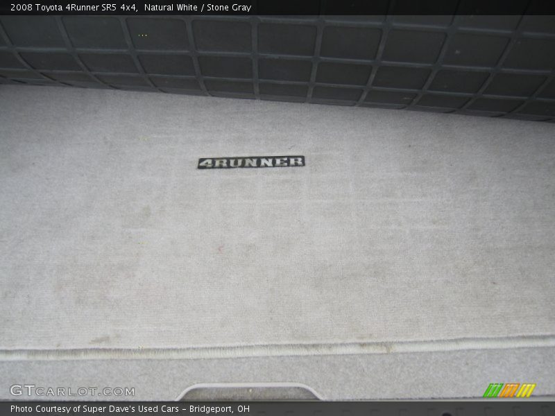 Natural White / Stone Gray 2008 Toyota 4Runner SR5 4x4