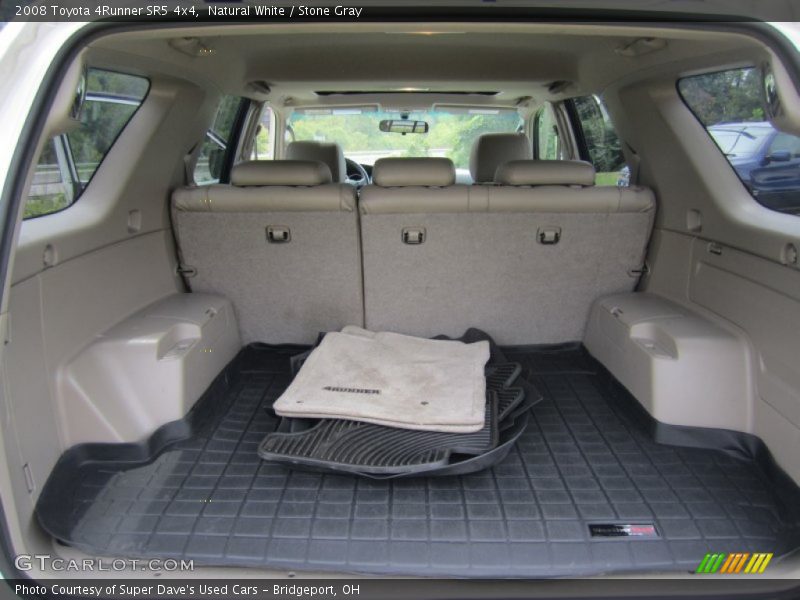 Natural White / Stone Gray 2008 Toyota 4Runner SR5 4x4