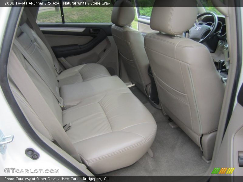 Natural White / Stone Gray 2008 Toyota 4Runner SR5 4x4
