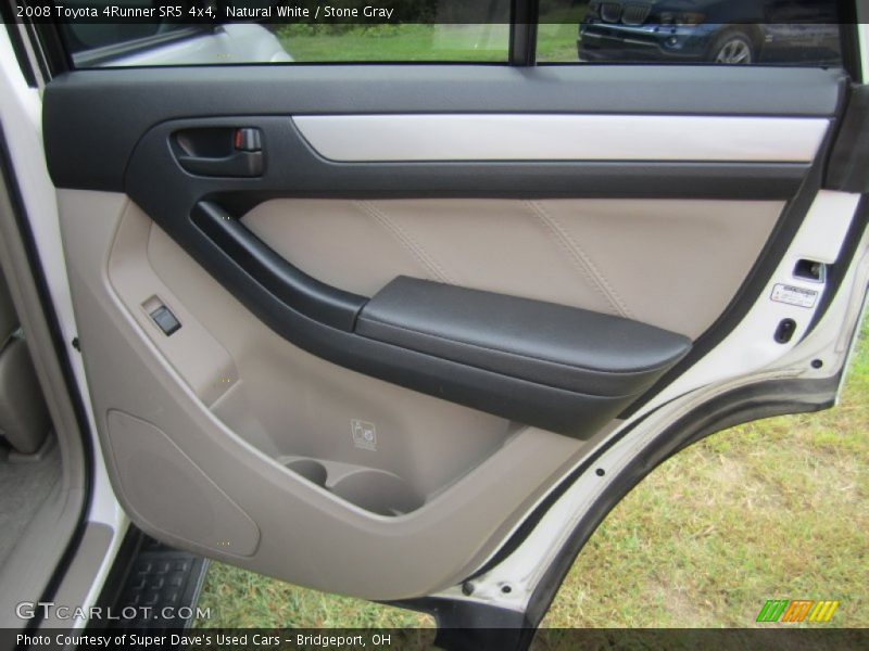 Natural White / Stone Gray 2008 Toyota 4Runner SR5 4x4