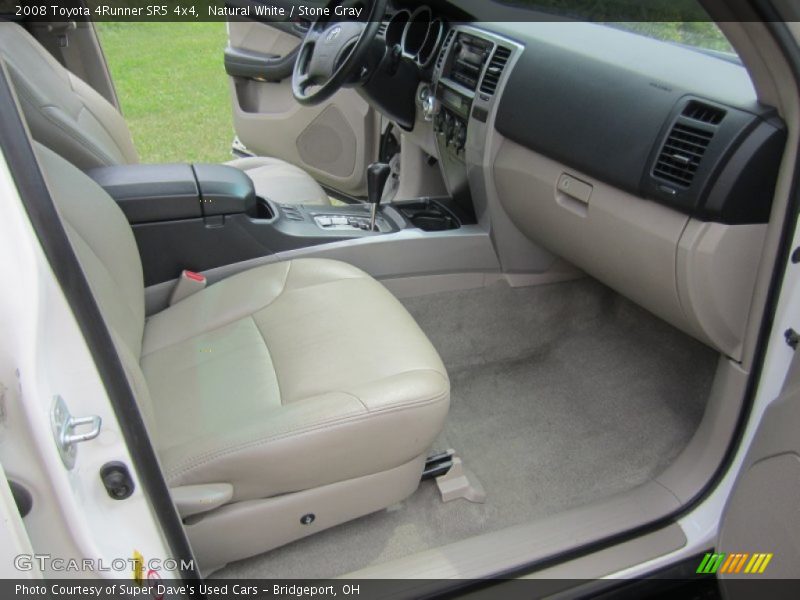 Natural White / Stone Gray 2008 Toyota 4Runner SR5 4x4
