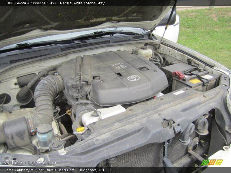 Natural White / Stone Gray 2008 Toyota 4Runner SR5 4x4
