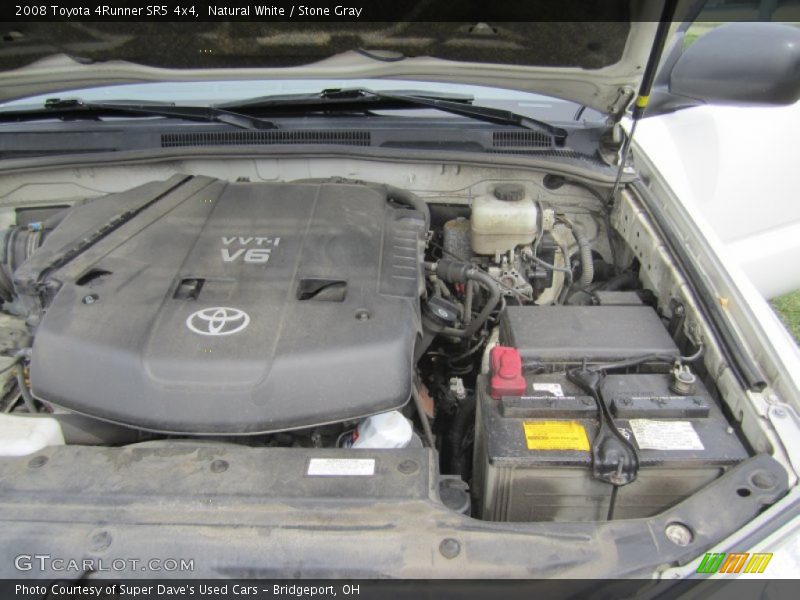 Natural White / Stone Gray 2008 Toyota 4Runner SR5 4x4