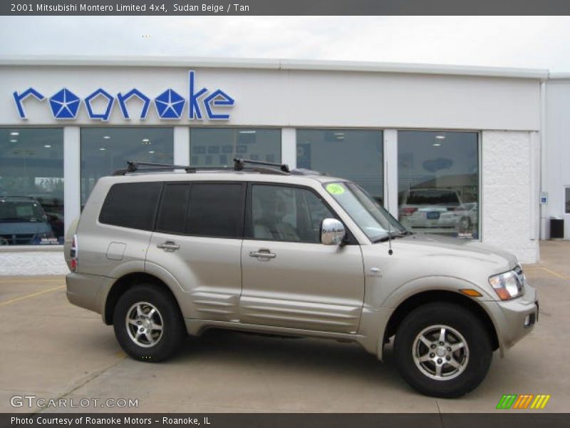 Sudan Beige / Tan 2001 Mitsubishi Montero Limited 4x4