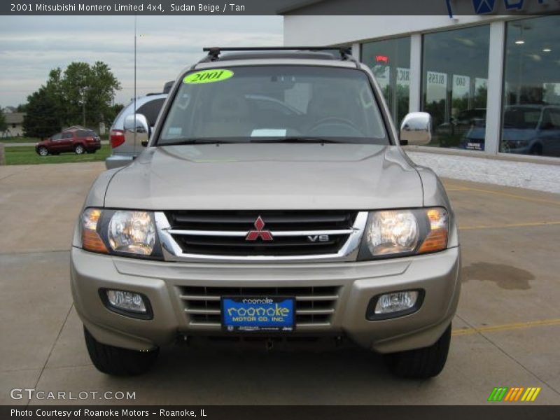 Sudan Beige / Tan 2001 Mitsubishi Montero Limited 4x4