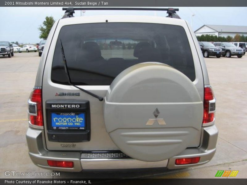 Sudan Beige / Tan 2001 Mitsubishi Montero Limited 4x4