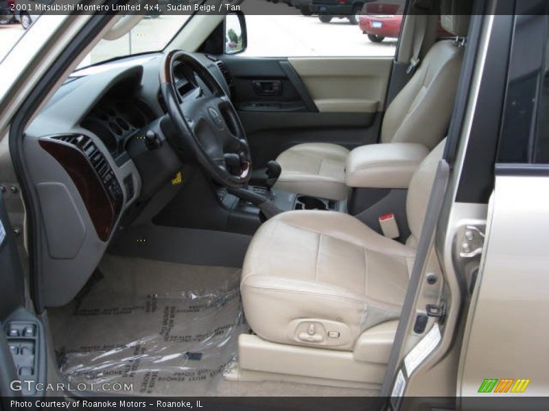 Sudan Beige / Tan 2001 Mitsubishi Montero Limited 4x4