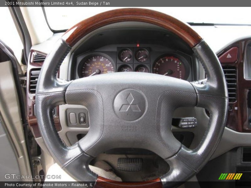 Sudan Beige / Tan 2001 Mitsubishi Montero Limited 4x4