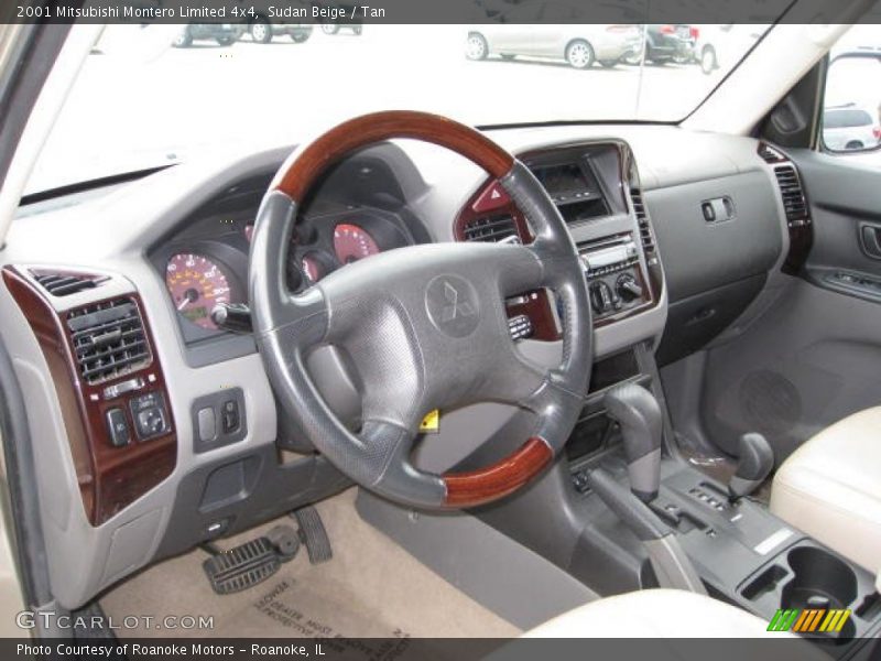 Sudan Beige / Tan 2001 Mitsubishi Montero Limited 4x4