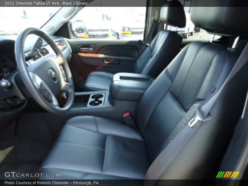 Black / Ebony 2012 Chevrolet Tahoe LT 4x4