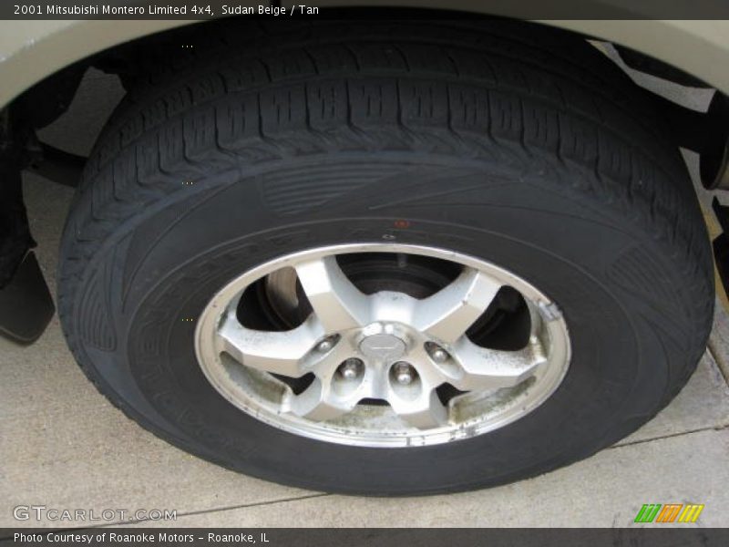 Sudan Beige / Tan 2001 Mitsubishi Montero Limited 4x4