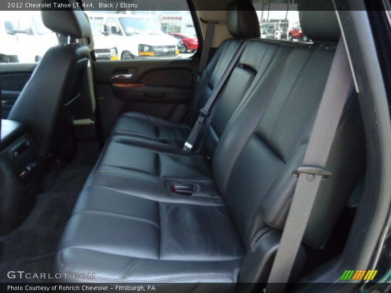 Black / Ebony 2012 Chevrolet Tahoe LT 4x4