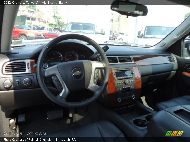 Black / Ebony 2012 Chevrolet Tahoe LT 4x4