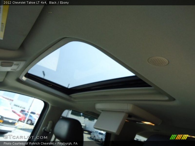 Black / Ebony 2012 Chevrolet Tahoe LT 4x4