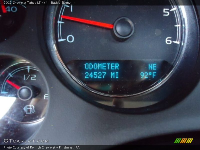 Black / Ebony 2012 Chevrolet Tahoe LT 4x4