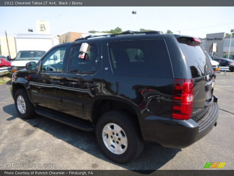 Black / Ebony 2012 Chevrolet Tahoe LT 4x4