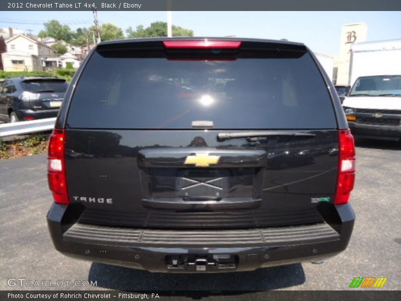 Black / Ebony 2012 Chevrolet Tahoe LT 4x4