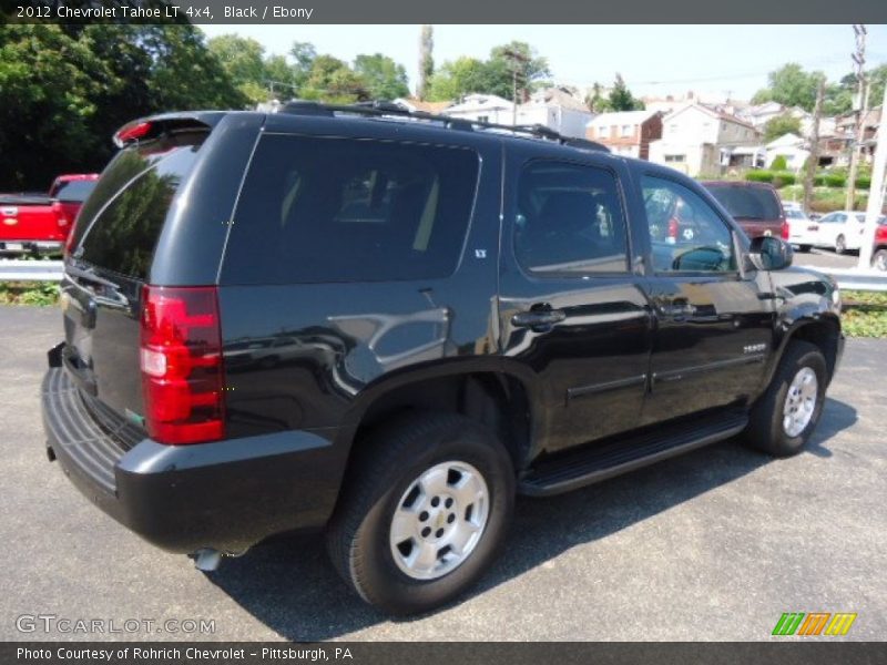 Black / Ebony 2012 Chevrolet Tahoe LT 4x4