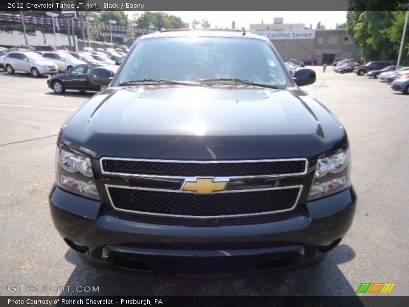 Black / Ebony 2012 Chevrolet Tahoe LT 4x4