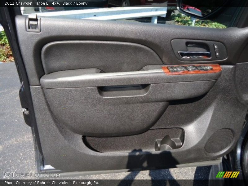 Black / Ebony 2012 Chevrolet Tahoe LT 4x4