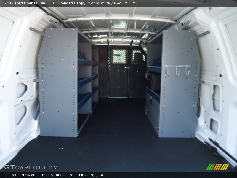 Oxford White / Medium Flint 2012 Ford E Series Van E250 Extended Cargo