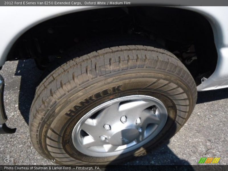 Oxford White / Medium Flint 2012 Ford E Series Van E250 Extended Cargo