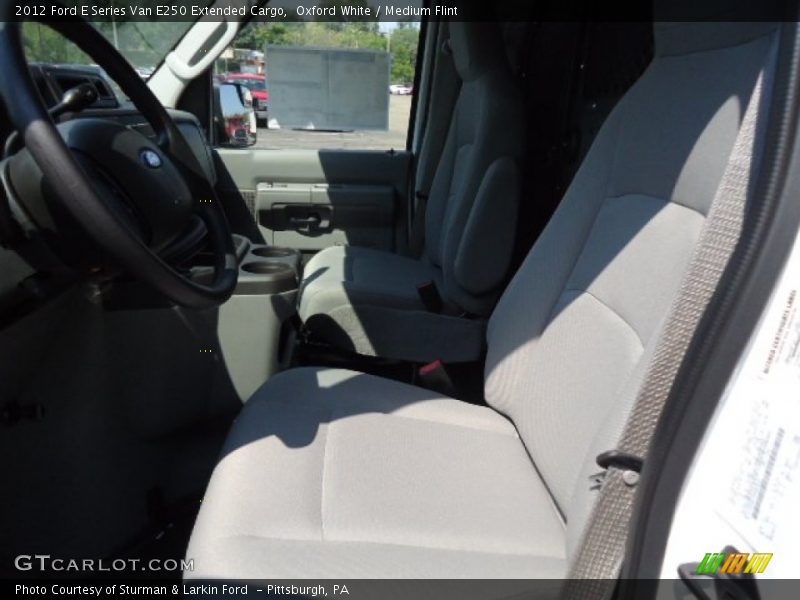 Oxford White / Medium Flint 2012 Ford E Series Van E250 Extended Cargo