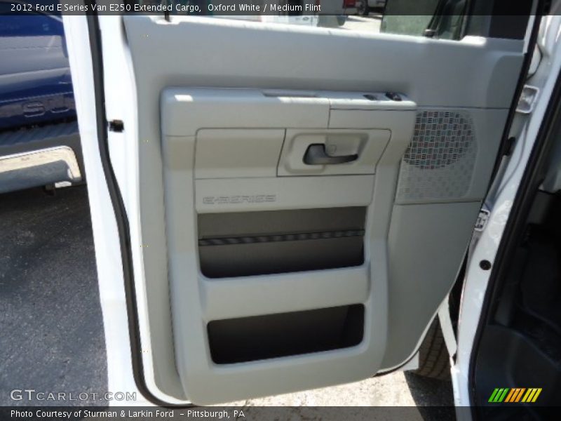 Oxford White / Medium Flint 2012 Ford E Series Van E250 Extended Cargo