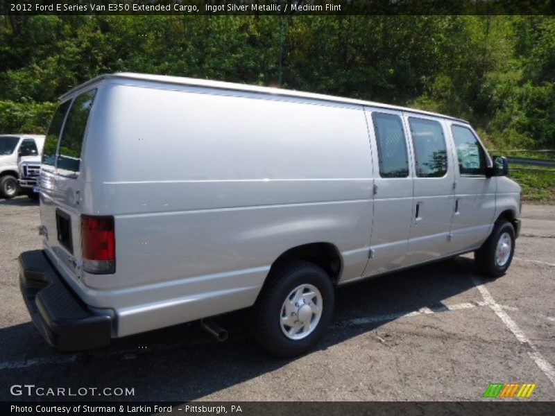  2012 E Series Van E350 Extended Cargo Ingot Silver Metallic