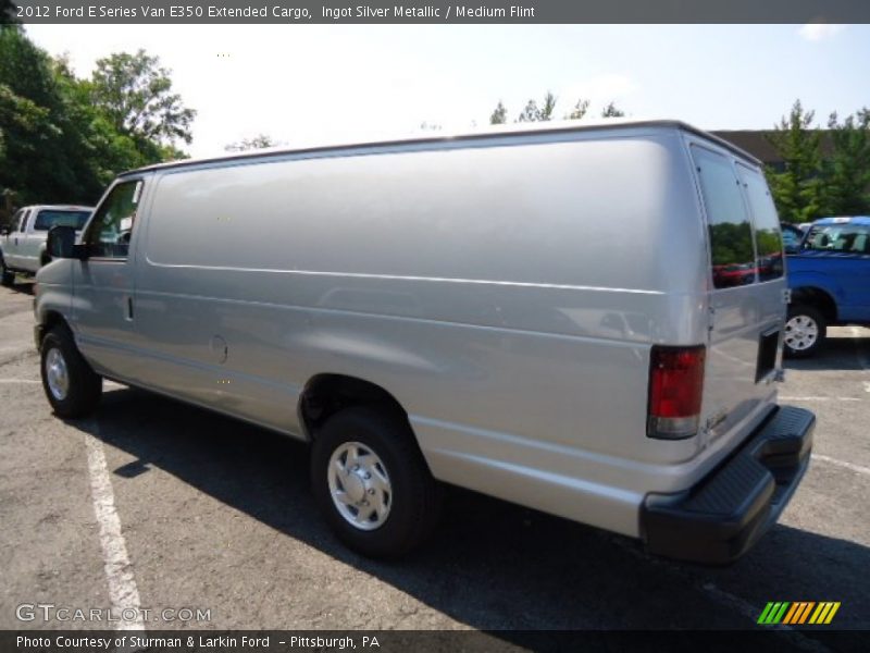 Ingot Silver Metallic / Medium Flint 2012 Ford E Series Van E350 Extended Cargo
