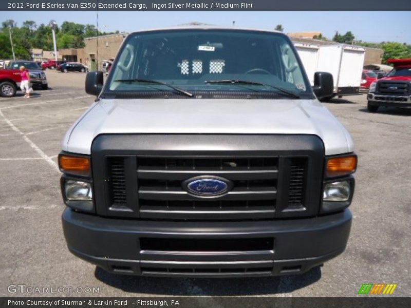  2012 E Series Van E350 Extended Cargo Ingot Silver Metallic