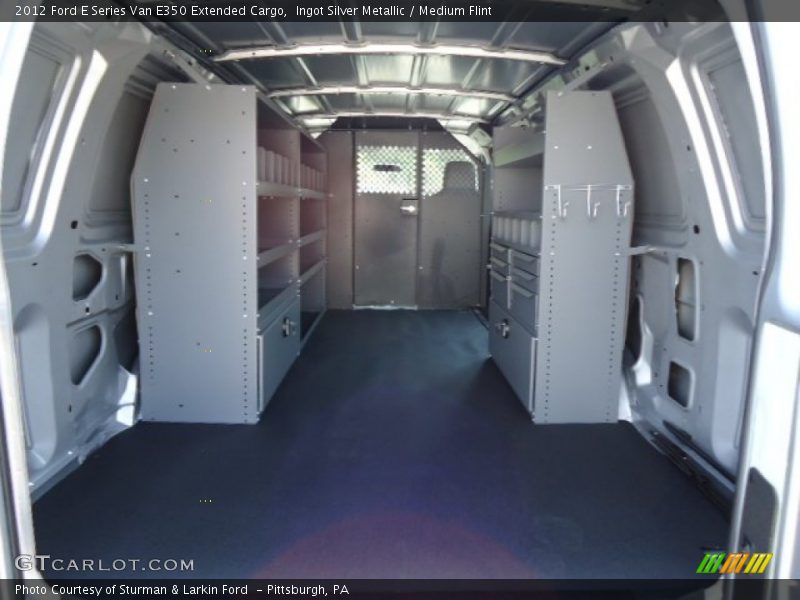 Ingot Silver Metallic / Medium Flint 2012 Ford E Series Van E350 Extended Cargo