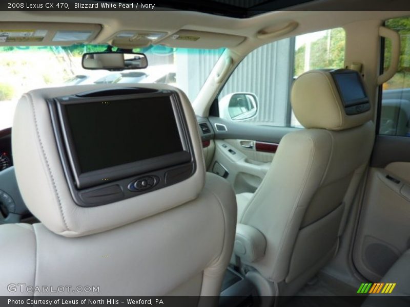 Blizzard White Pearl / Ivory 2008 Lexus GX 470