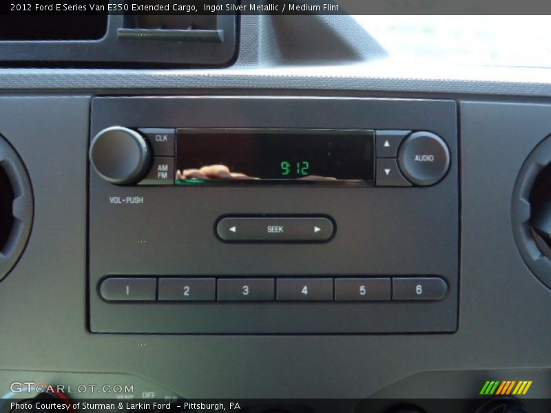 Audio System of 2012 E Series Van E350 Extended Cargo