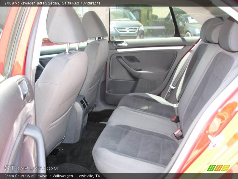 Salsa Red / Anthracite 2009 Volkswagen Jetta S Sedan