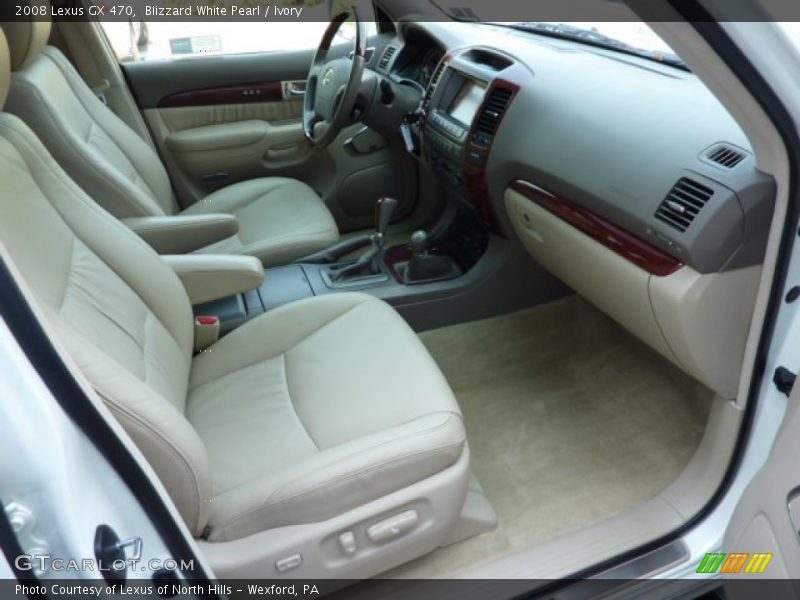 Blizzard White Pearl / Ivory 2008 Lexus GX 470