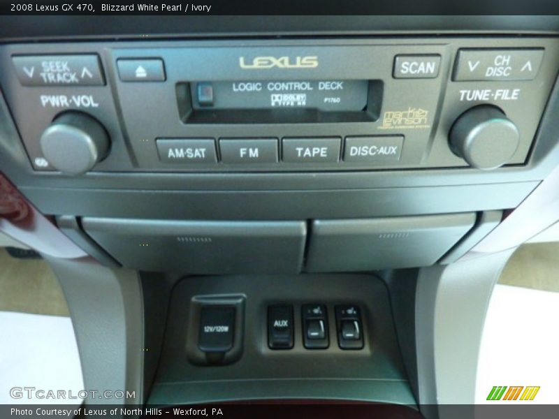 Blizzard White Pearl / Ivory 2008 Lexus GX 470