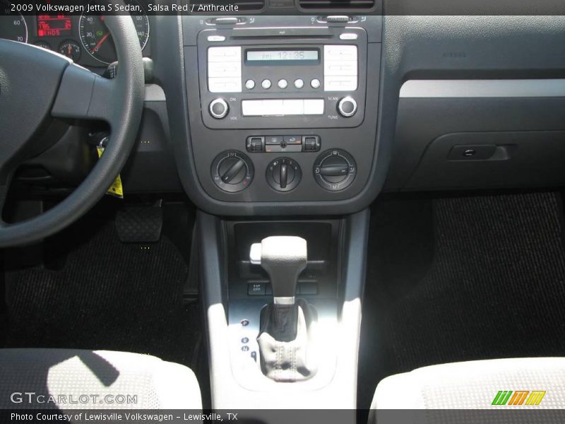 Salsa Red / Anthracite 2009 Volkswagen Jetta S Sedan