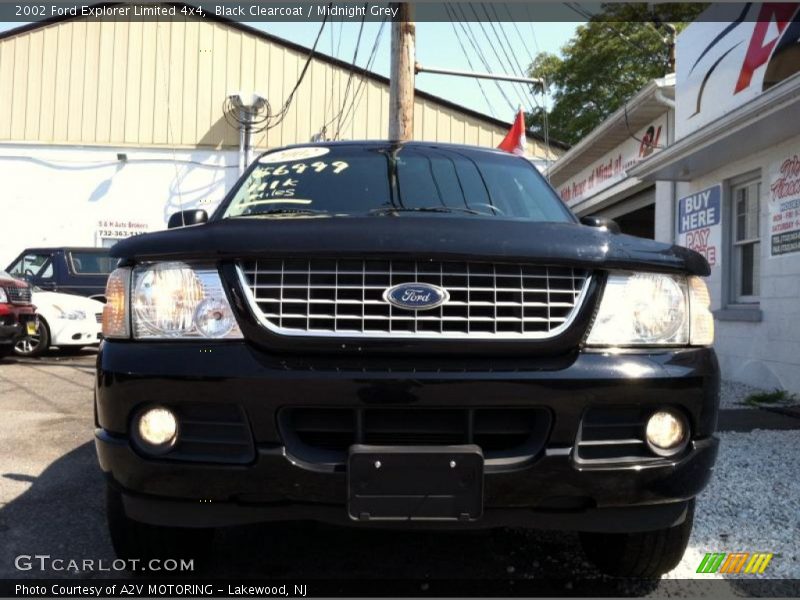 Black Clearcoat / Midnight Grey 2002 Ford Explorer Limited 4x4