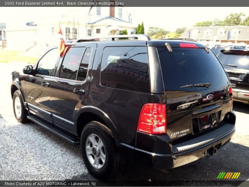Black Clearcoat / Midnight Grey 2002 Ford Explorer Limited 4x4