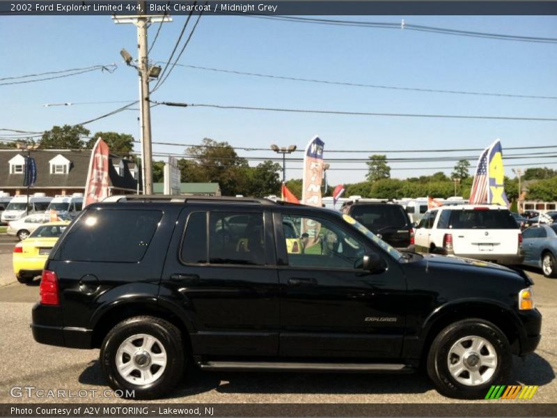Black Clearcoat / Midnight Grey 2002 Ford Explorer Limited 4x4